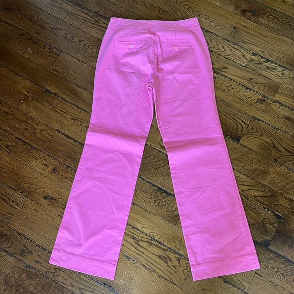 Lilly Pulitzer Main Line Fit cotton wide leg trousers. Size 4. Super cute!! - Picture 2 of 5